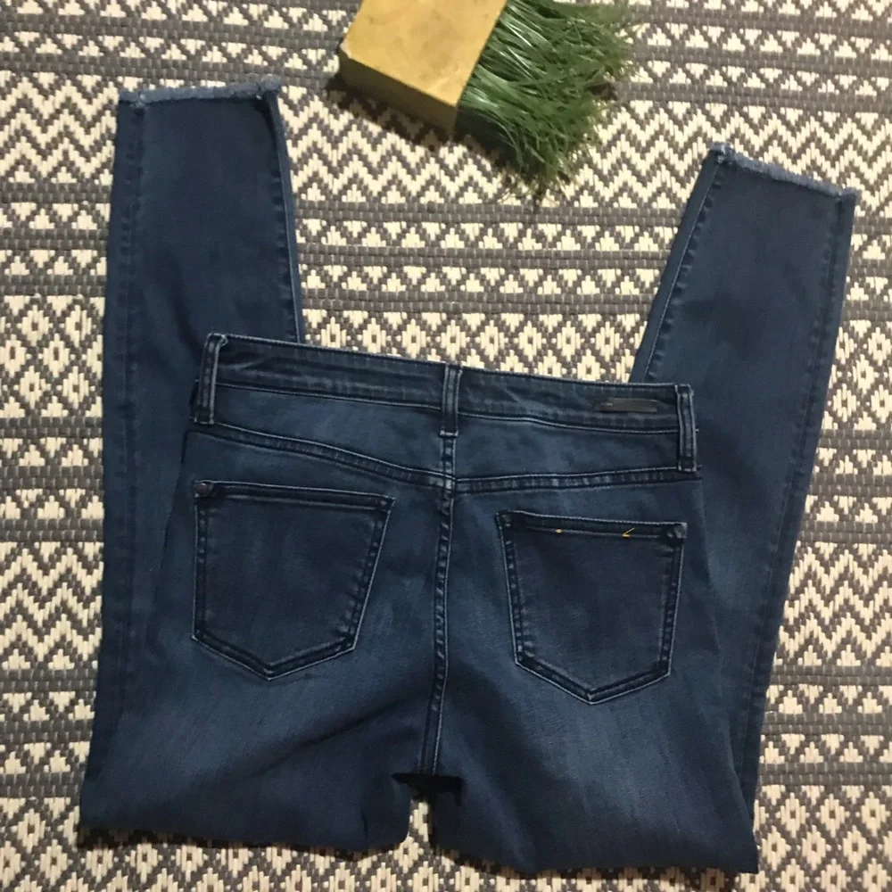 anthropologie | Pilcro script skinny jeans fringe - Picture 5 of 6